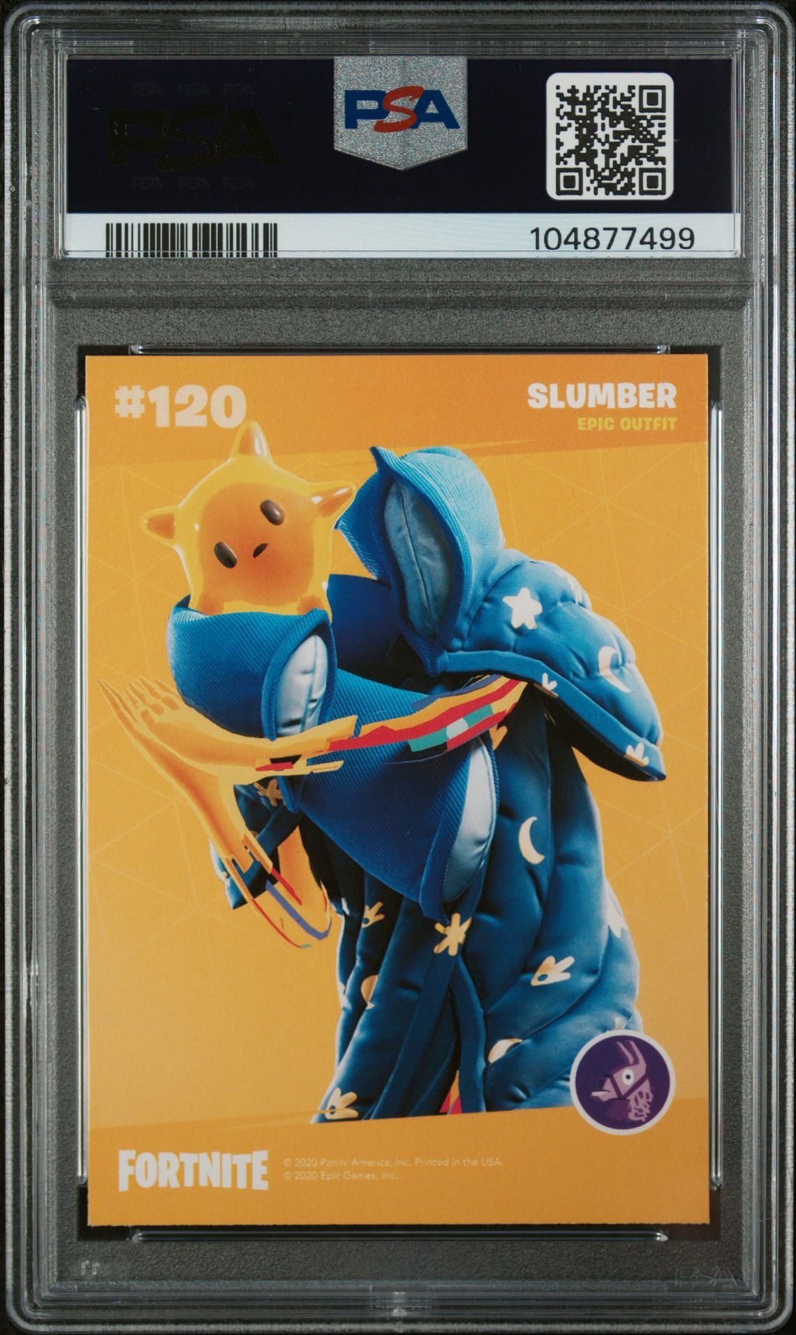 PSA 10 FORTNITE SERIES 2 SLUMBER CRACKED ICE